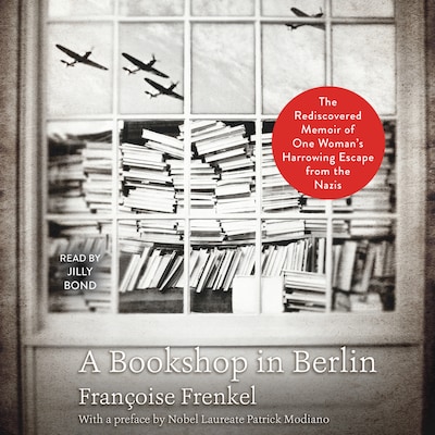 A Bookshop in Berlin – omslag til lydbogen af Françoise Frenkel