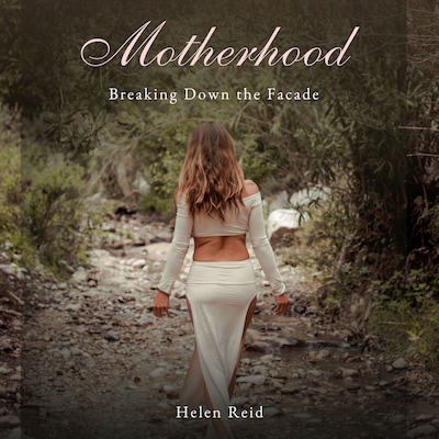 Motherhood – omslag till ljudboken av Helen Reid