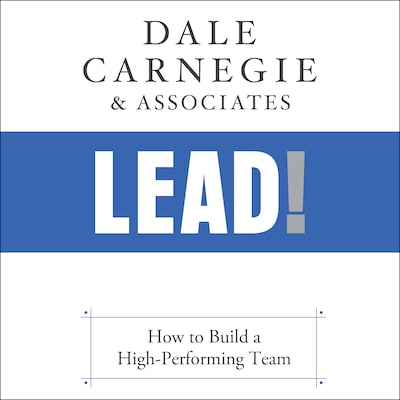 Lead! – omslag til lydbogen af Dale Carnegie & Associates