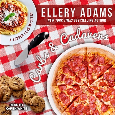 Carbs and Cadavers – omslag til lydbogen af Ellery Adams