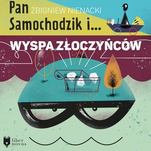 Pan Samochodzik i Wyspa Złoczyńców – okładka audiobooka, autor Zbigniew Nienacki