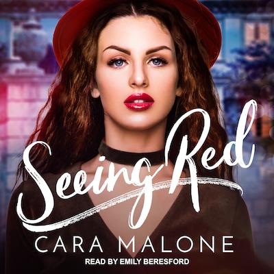 Seeing Red – omslag til lydbogen af Cara Malone
