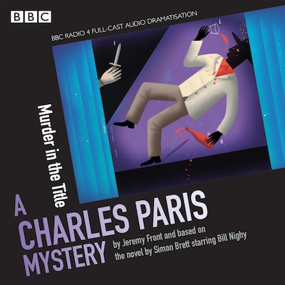 Charles Paris: Murder in the Title – omslag til lydbogen af Simon Brett, BBC, Jeremy Front