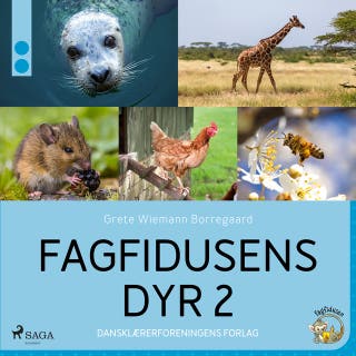 Fagfidusens dyr 2 – omslag til lydbogen af Grete Wiemann Borregaard