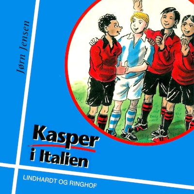 Kasper i Italien – omslag til lydbogen af Jørn Jensen