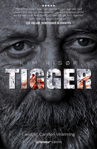 Tigger – omslag til lydbogen af Kim Risør