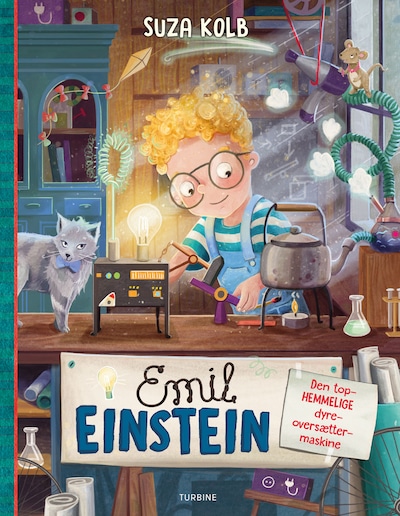 Emil Einstein – omslag til lydbogen af Suza Kolb