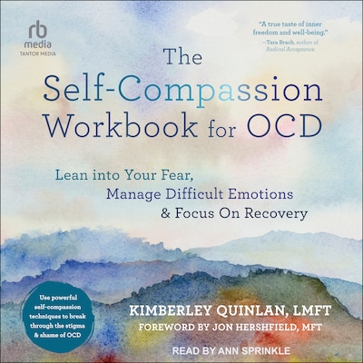 The Self-Compassion Workbook for OCD – omslag til lydbogen af Kimberley Quinlan, LMFT