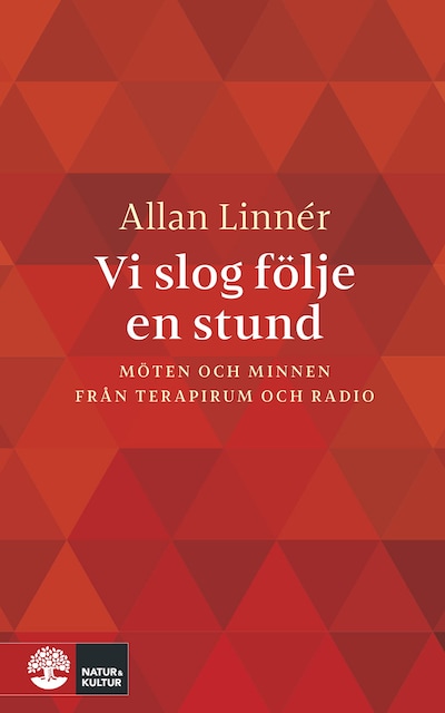 Vi slog följe en stund : Möten och minnen från terapirum och radio – omslag till ljudboken av Allan Linnér