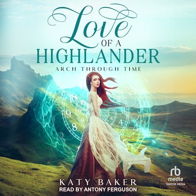 Love of a Highlander – omslag til lydbogen af Katy Baker