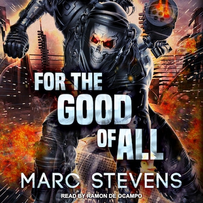 For the Good of All – omslag til lydbogen af Marc Stevens