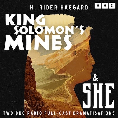King Solomon’s Mines & She – omslag til lydbogen af H. Rider Haggard