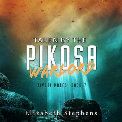 Taken by the Pikosa Warlord – omslag til lydbogen af Elizabeth Stephens