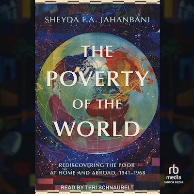 The Poverty of the World – omslag til lydbogen af Sheyda F. A. Jahanbani