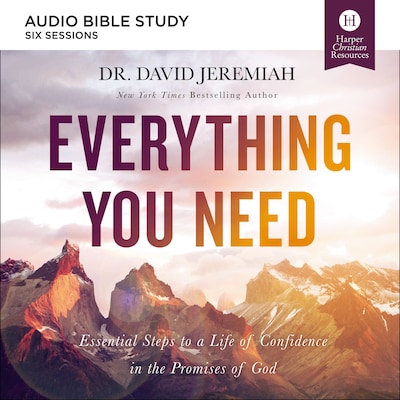 Everything You Need: Audio Bible Studies – omslag til lydbogen af David Jeremiah