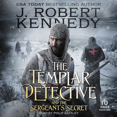 The Templar Detective and the Sergeant's Secret – omslag til lydbogen af J. Robert Kennedy