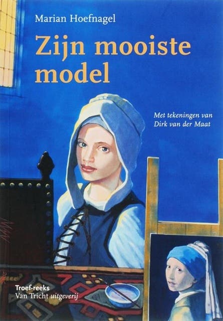 Zijn mooiste model – omslag van het luisterboek van Marian Hoefnagel