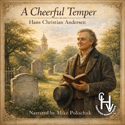 A Cheerful Temper – omslag til lydbogen af Hans Christian Andersen