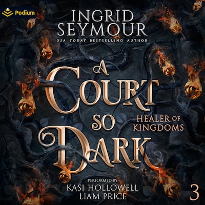 A Court So Dark – omslag til lydbogen af Ingrid Seymour