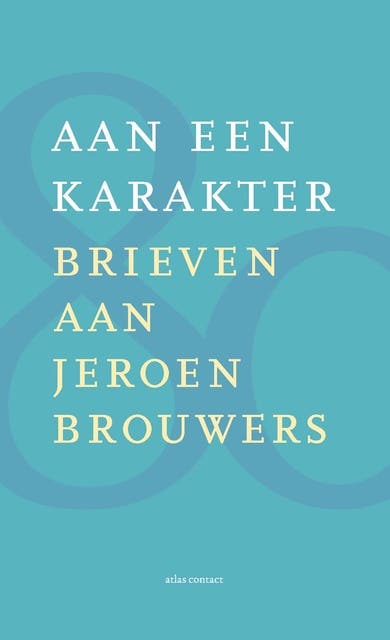 Aan een karakter: Brieven aan Jeroen Brouwers