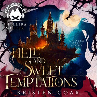 Hell and Sweet Temptations: A Romantic Urban Fantasy Thriller – omslag till ljudboken av Kristen Coar
