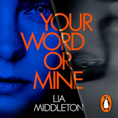 Your Word Or Mine – omslag til lydbogen af Lia Middleton
