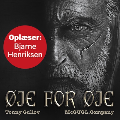 Øje for Øje – omslag til lydbogen af Tonny Gulløv