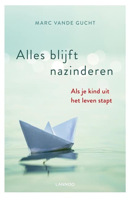 Alles blijft nazinderen: Als je kind uit het leven stapt – omslag van het luisterboek van Marc Vande Gucht