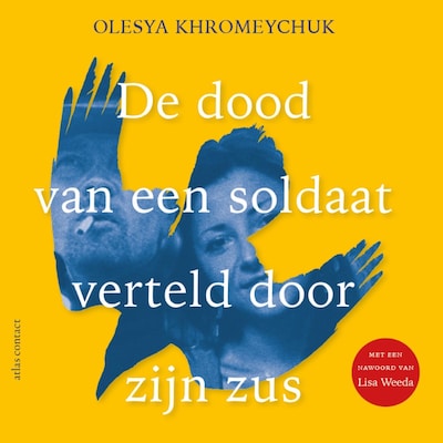 De dood van een soldaat verteld door zijn zus – omslag van het luisterboek van Olesya Khromeychuk