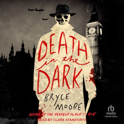 Death in the Dark – omslag til lydbogen af Bryce Moore