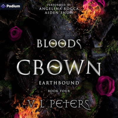 Blood's Crown – omslag til lydbogen af V L Peters