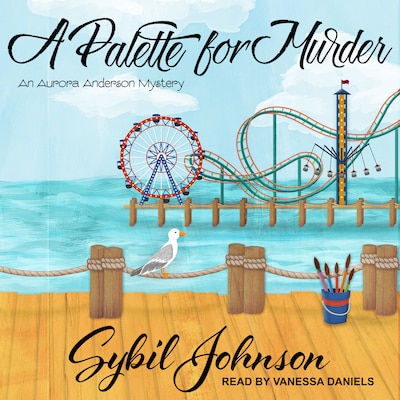 A Palette for Murder – omslag til lydbogen af Sybil Johnson