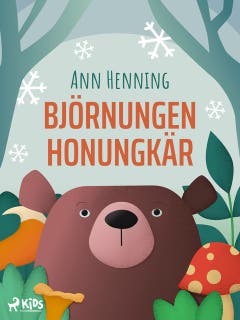 Björnungen Honungkär – omslag till ljudboken av Ann Henning
