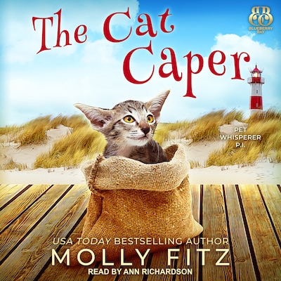 The Cat Caper – omslag til lydbogen af Molly Fitz