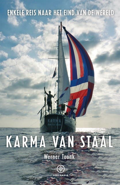 Karma van staal: enkele reis naar het eind van de wereld – omslag van het luisterboek van Werner Toonk