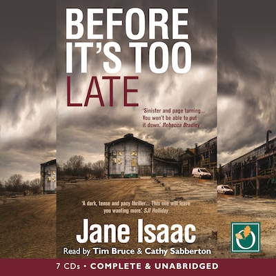 Before It's Too Late – omslag til lydbogen af Jane Isaac