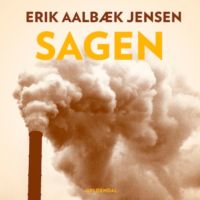 Sagen – omslag til lydbogen af Erik Aalbæk Jensen