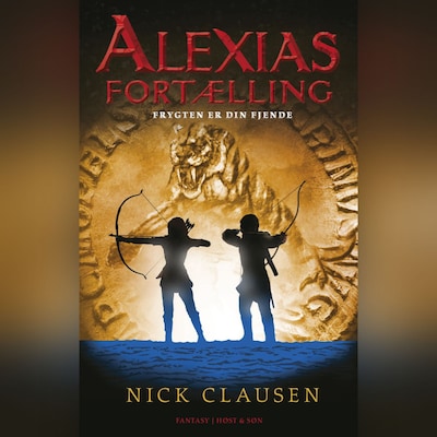 Alexias fortælling – omslag til lydbogen af Nick Clausen