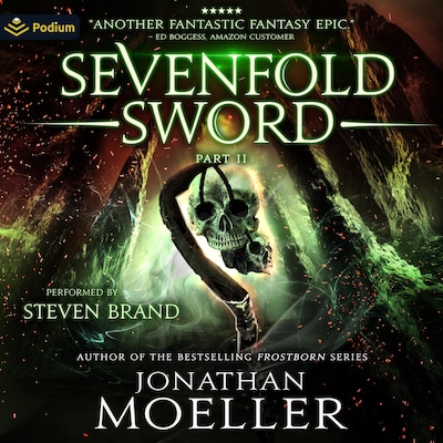Sevenfold Sword: Part II – omslag til lydbogen af Jonathan Moeller