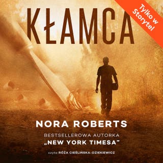 Kłamca – okładka audiobooka, autor Nora Roberts