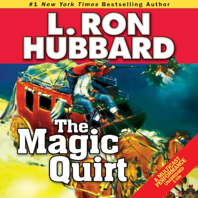 The Magic Quirt – omslag til lydbogen af L. Ron Hubbard