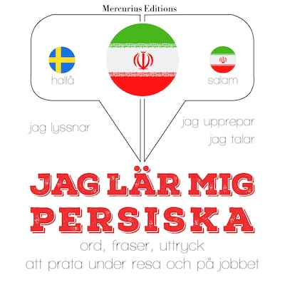 Jag lär mig persiska – omslag till ljudboken av JM Gardner
