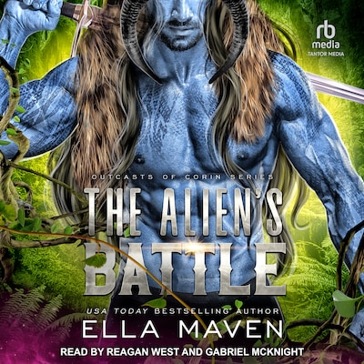 The Alien's Battle – omslag til lydbogen af Ella Maven