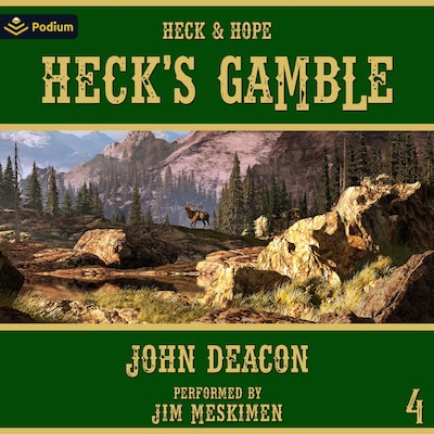 Heck's Gamble – omslag til lydbogen af John Deacon