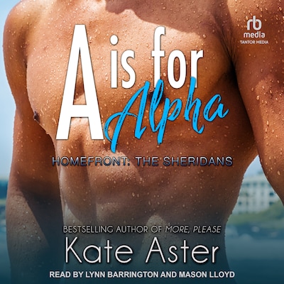 A is for Alpha – omslag til lydbogen af Kate Aster