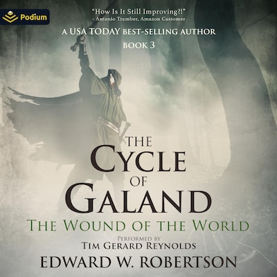 The Wound of the World – omslag til lydbogen af Edward W. Robertson
