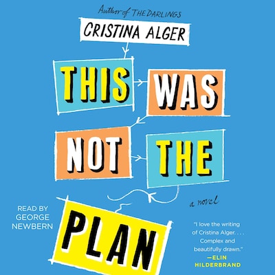 This Was Not the Plan – omslag til lydbogen af Cristina Alger