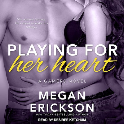 Playing For Her Heart – omslag til lydbogen af Megan Erickson