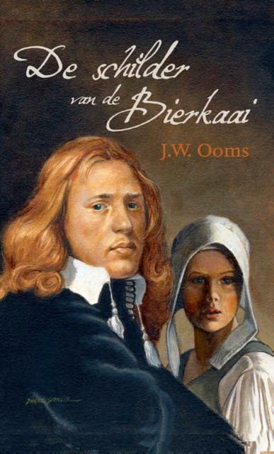 De schilder van de Bierkaai – omslag van het luisterboek van J.W. Ooms