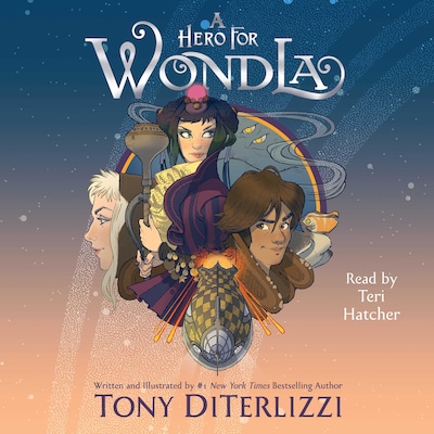A Hero for WondLa – omslag til lydbogen af Tony DiTerlizzi